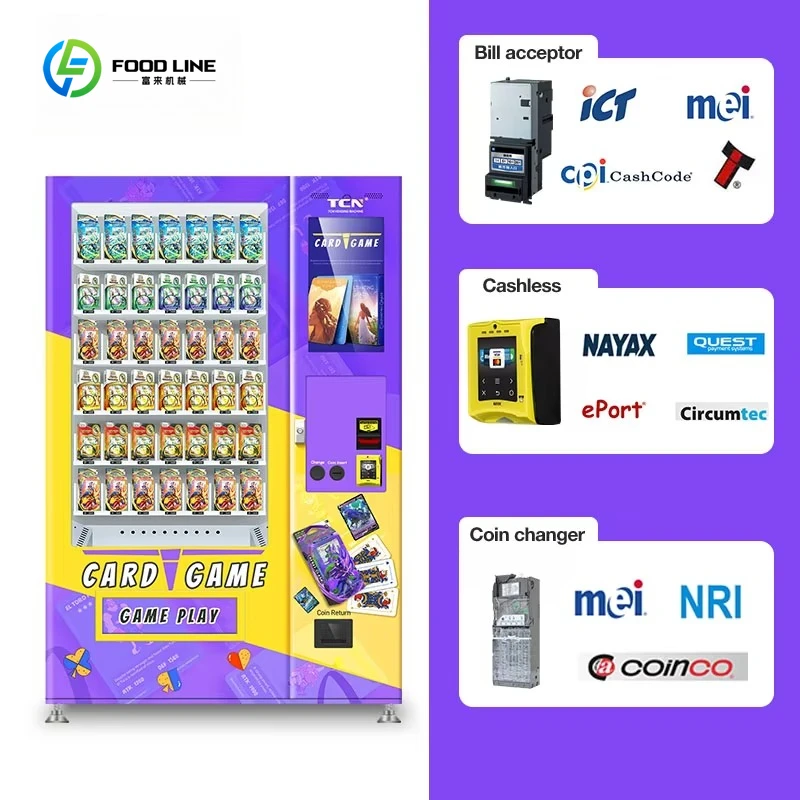 

Customized Vending Machine Fashion Game Card Vending Machine Poker Card for Fun