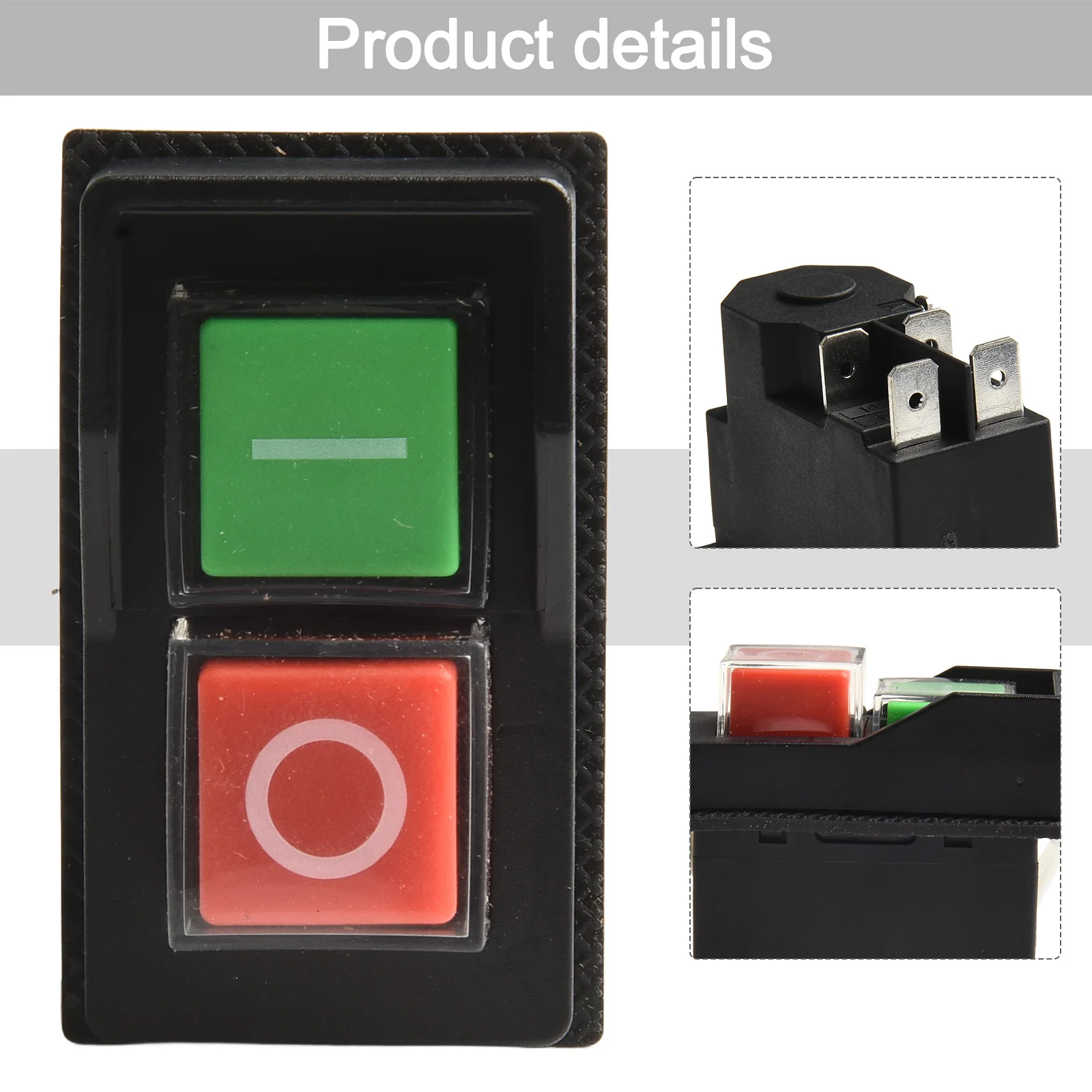 KJD17 Pushbutton Switch Effective Electromagnetic Solution for Diverse Applications Current Rating of 16A at 120V
