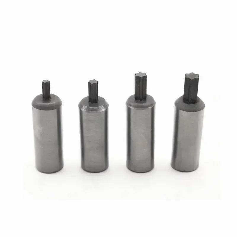 

Tungsten Carbide Material T10 Torx 8mm Shank Rotary Broaching Punch Head Rolling Burnishing Head For CNC Lathe