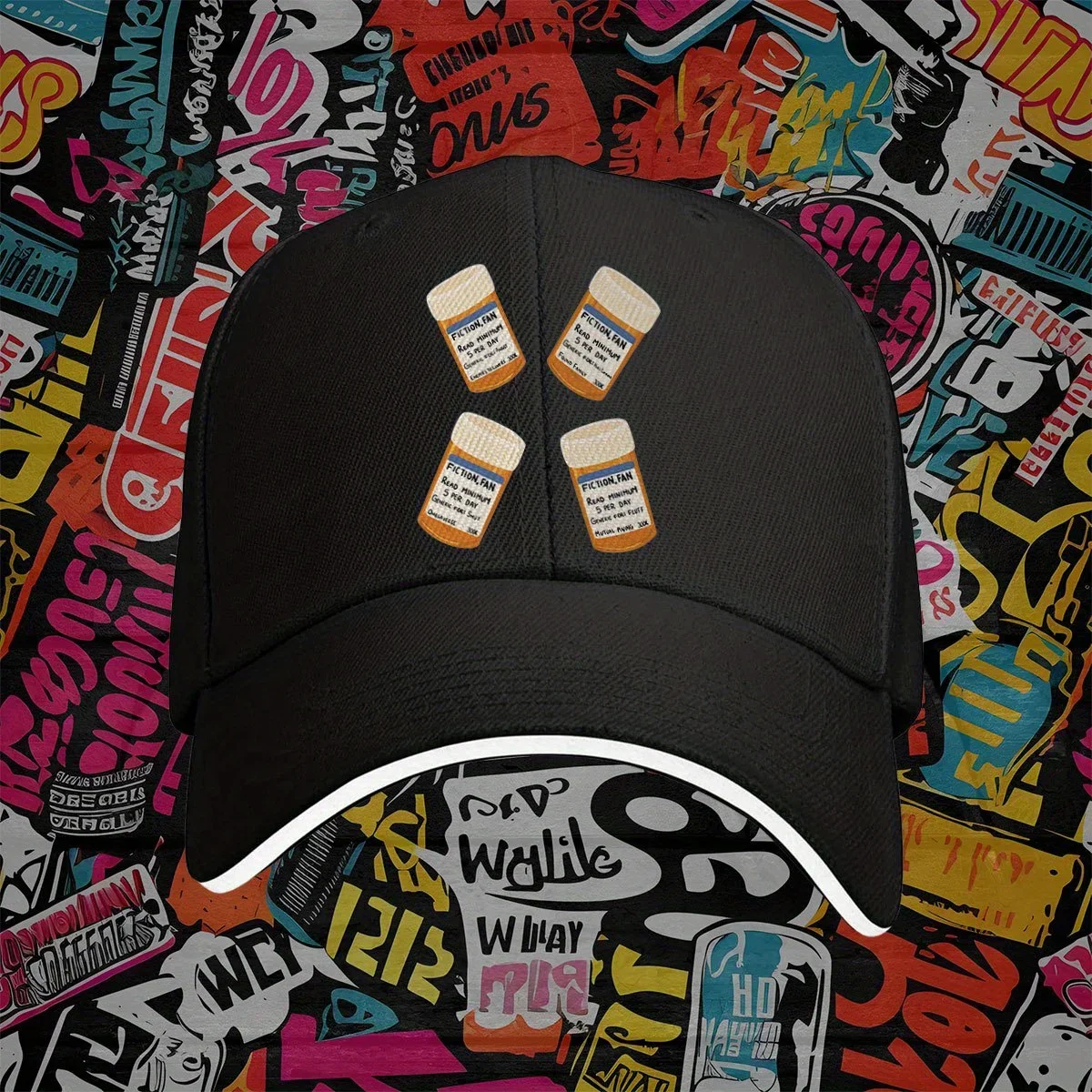 

Fanfiction Presciption Sheet Унисекс Snapback Бейсболка с принтом Кепка-сэндвич Унисекс Классическая бейсболка Capunisex Dad Hat