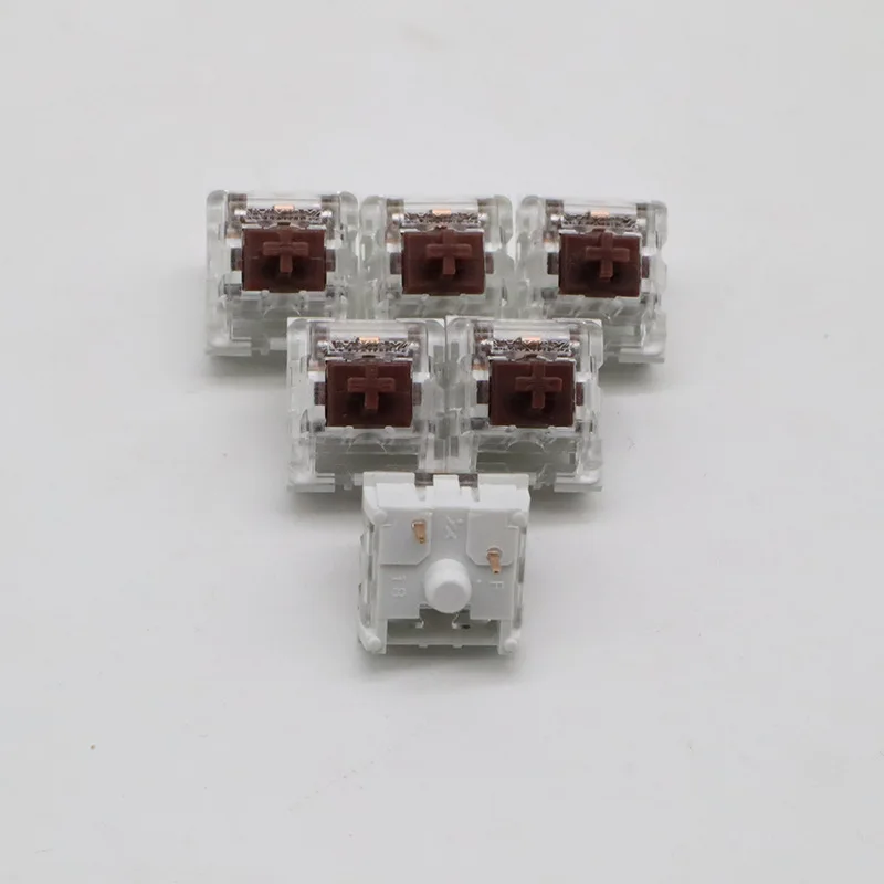 Paragraph Linear Universal Axis Body 3pin 3-Foot Diy Customization  Axis Red Axis Tea Axis Black Axis For Mechanical Keyboard