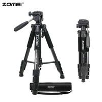 In Stock ZOMEI Q111 Professional Portable Travel Aluminum Camera Tripod & Pan Head for Canon Nikon Sony SLR DSLR Digital Camera