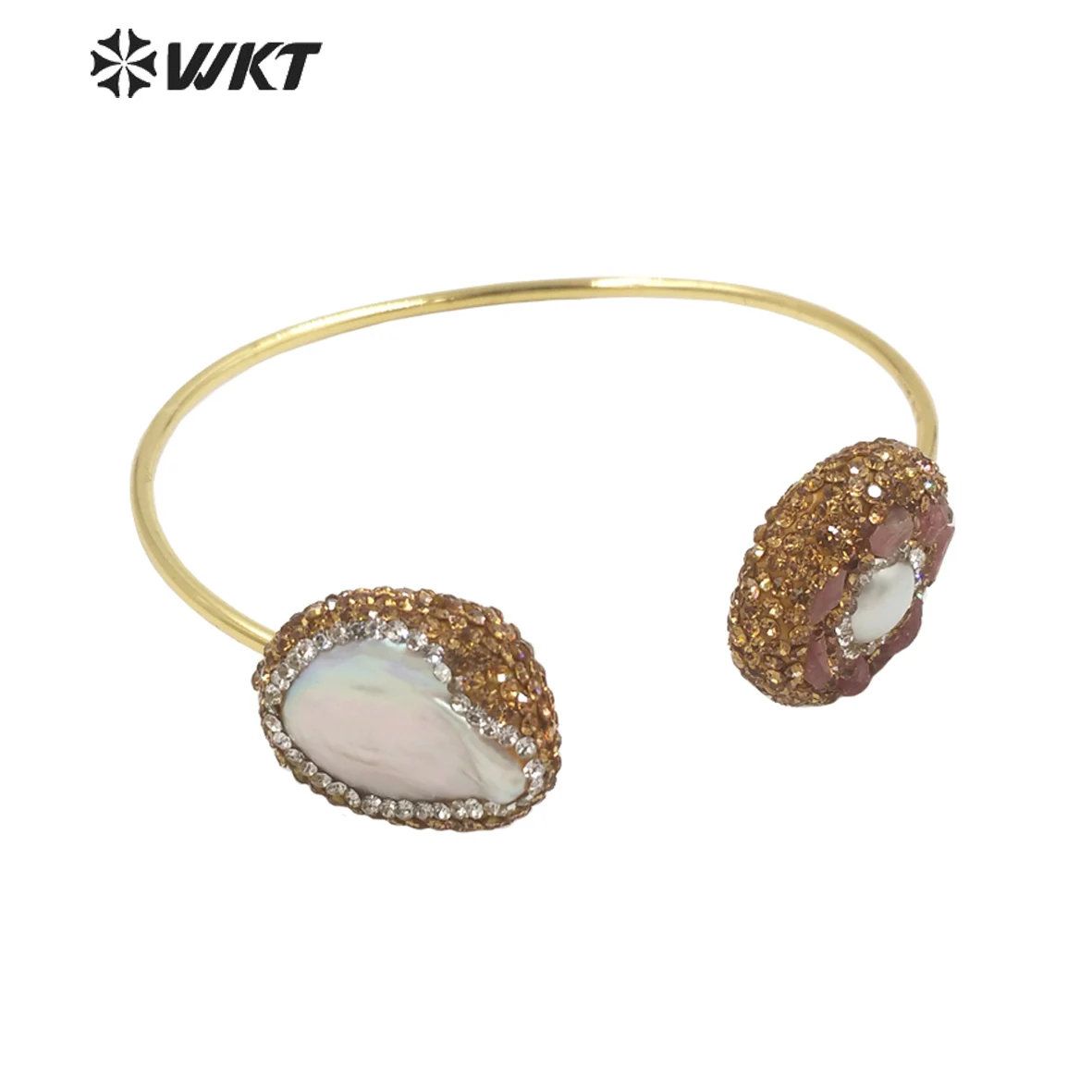 

WT-MPB087 WKT 2023 Retro dancing party adjustable hot sale pearl bracelet luxury women gift jewelry bracelet Accessories girl