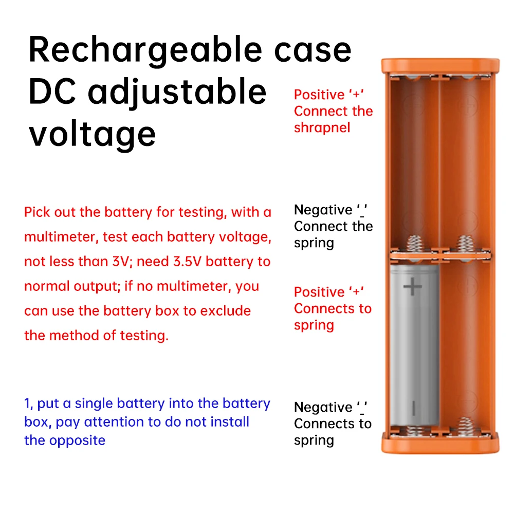 8-خلايا 18650 حامل البطارية لتقوم بها بنفسك قوة البنك حالة 22.5 واط/45 واط شحن سريع شفاف حافظة بطاريات صندوق USB نوع-C واجهة