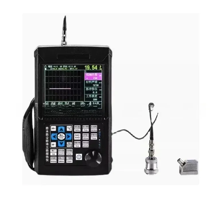 

Leeb500 Ultrasonic Flaw Detector High precision Welding Seam Pore Crack Casting and Forging Steel Structure Flaw Detector