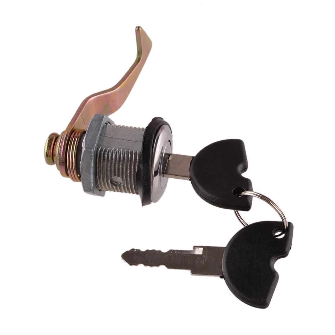 

DWCX Motorcycle Scooter Rear Seat Luggage Modification Trunk Tail Box Lock With 2 Key Accessories