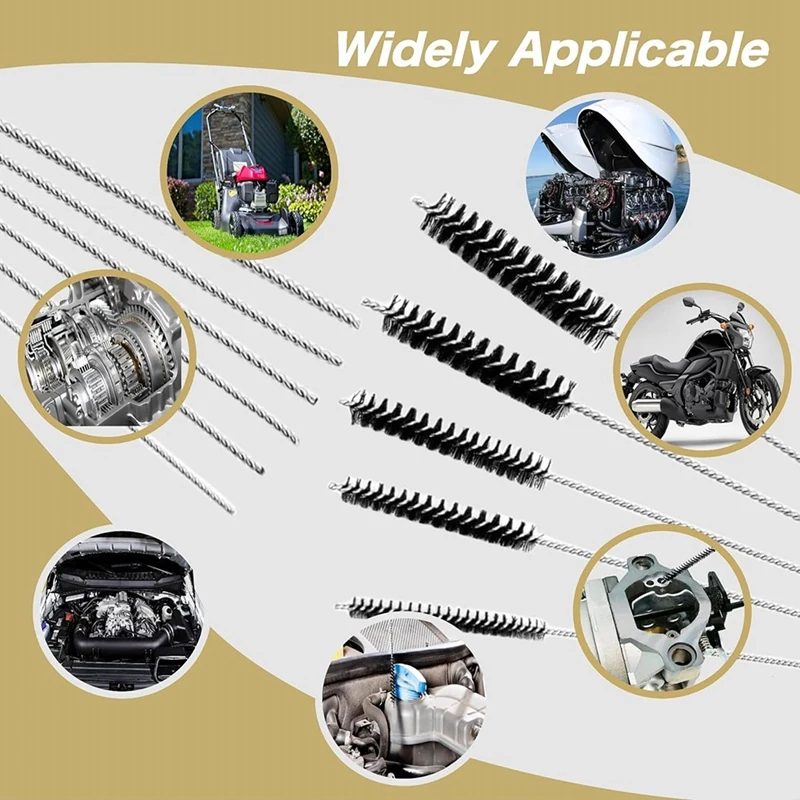 

Outboard Carburetor Kit with Cleaning Brush 3303-895110T01 for Mercury Mariner 4 Stroke 8HP 9.9HP Outboard Motors