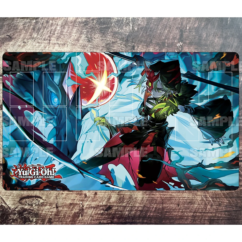 Yu-Gi-Oh Playmat Diabellestarr the Dark Witch TCG Pad YGO Mat TCG Yugioh Mat-168