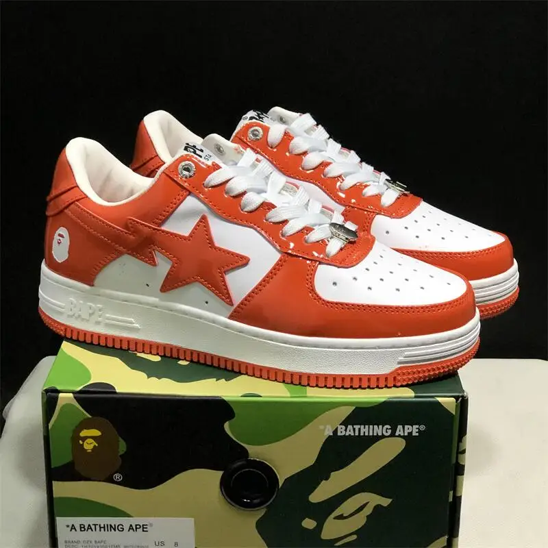 Zapatillas Deportivas BAPE 2026, Modelo Low STA Shark, para Hombre y Mujer, Estilo BapeGoose, Unisex, para Caminar al Aire Libre