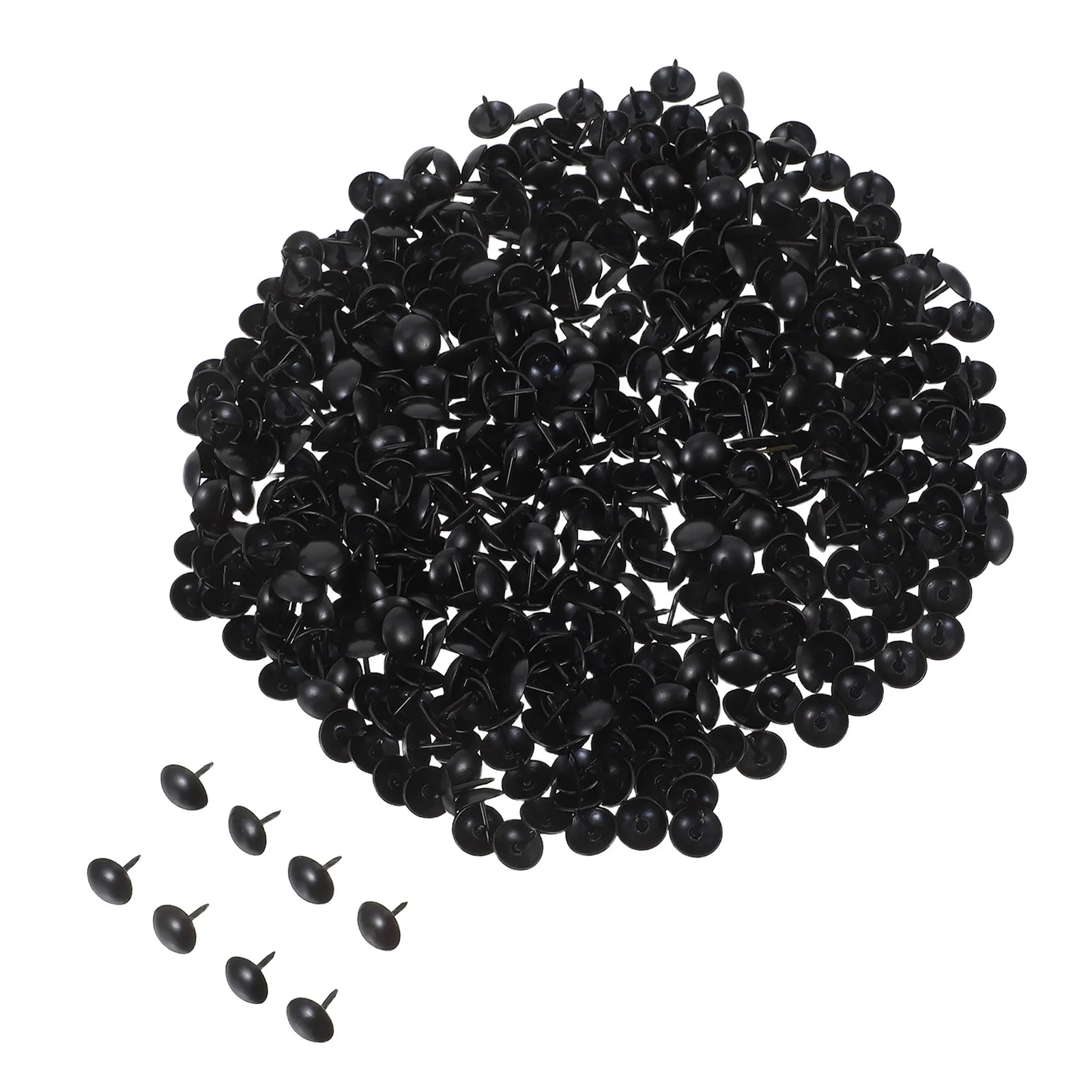 500Pcs Decorative Wood Tacks Vintage Style Upholstery Rivet Nails for Farmhouse Shutter Doors Sofa Chairs Furniture DIY Home