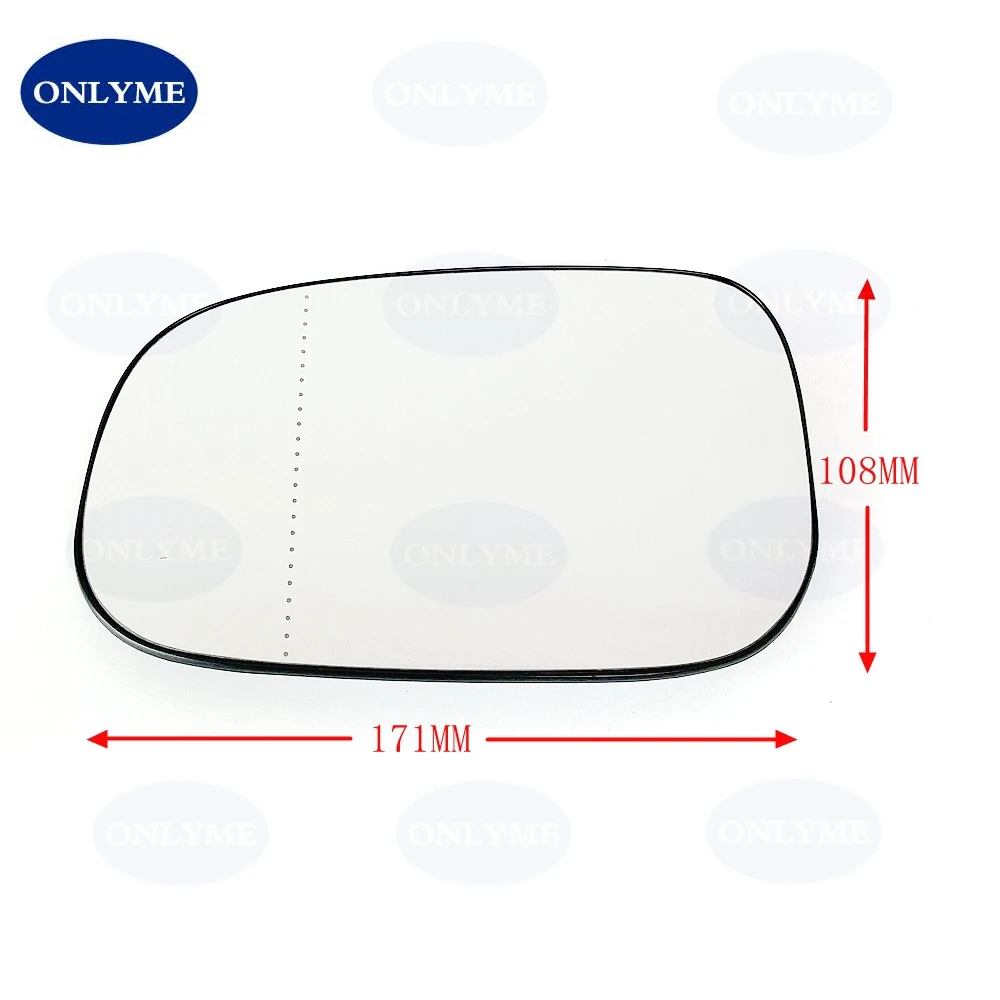 Car heated wide angle mirror glass  for VOLVO S40 C30 V50 S60 C70 S60 S80 (2006-2009)  30762571 / 30762572