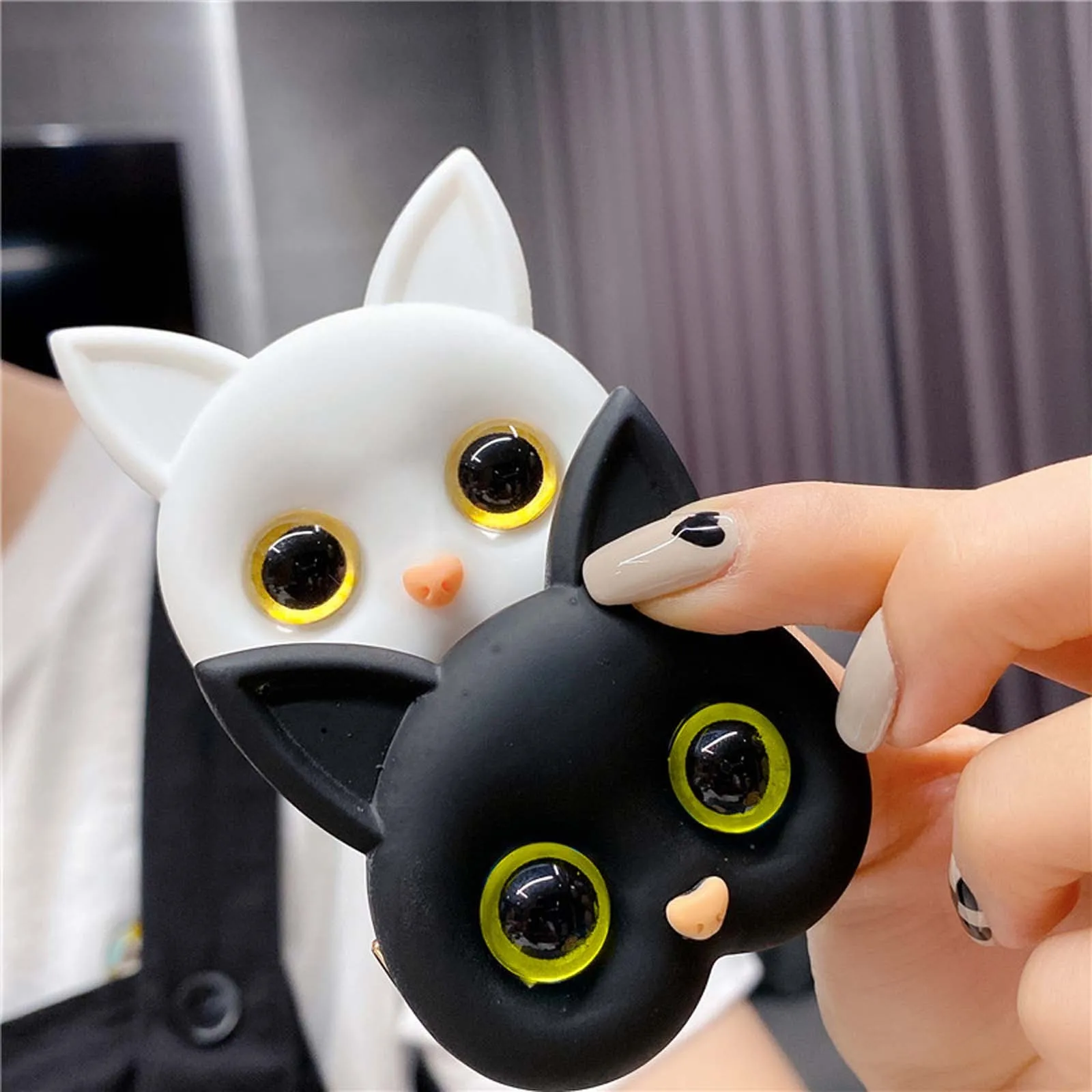 Cute Cat Hhairpin Hair Clips For Women Fashion Barrettes Headwear 2024 New Girls Hair Accessories Ornaments Gift