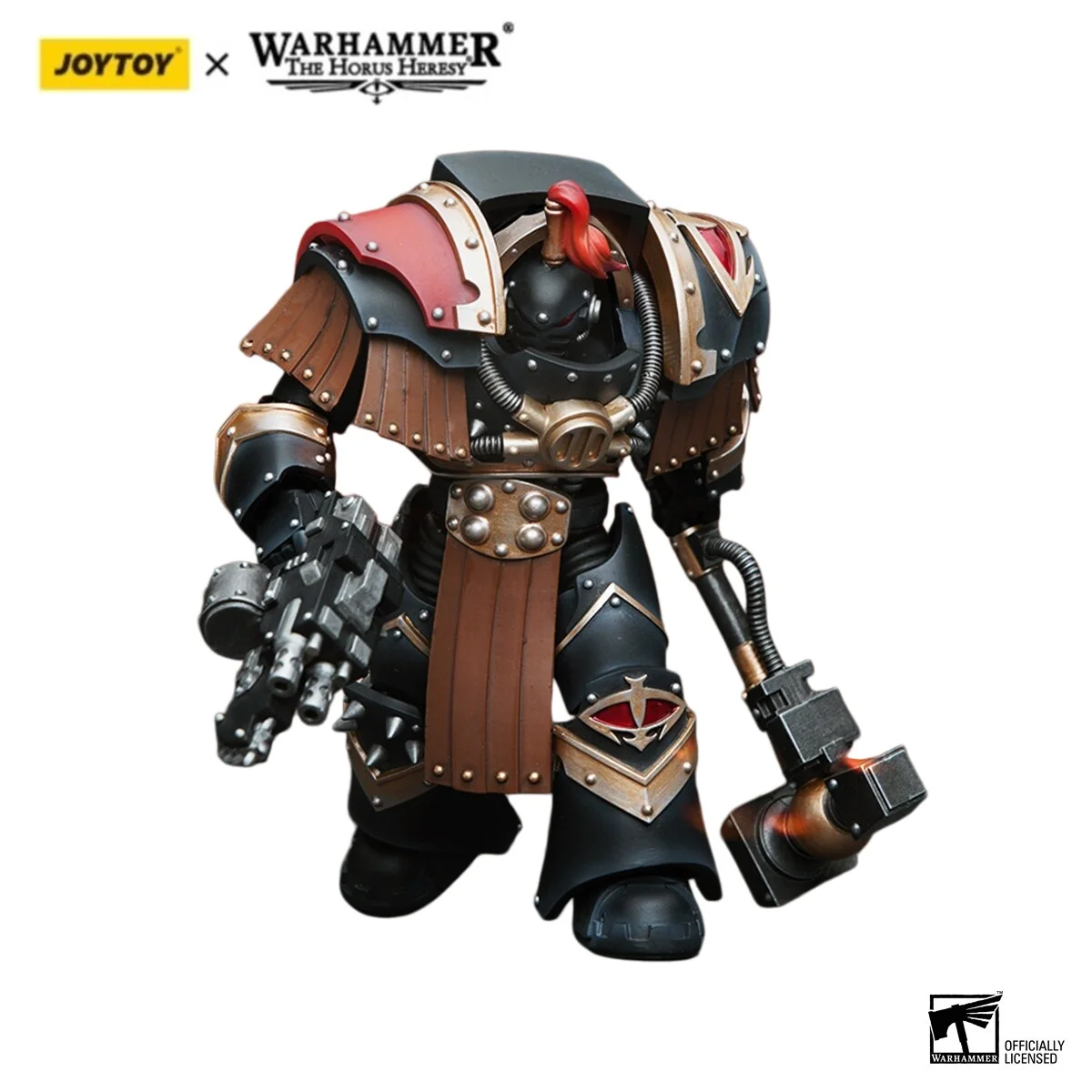 

Фигурка JOYTOY Warhammer 40000/40k: Ересь Хоруса, Сыны Хоруса, Отряд Терминаторов Джастерин, Джастерин с молотом Торния