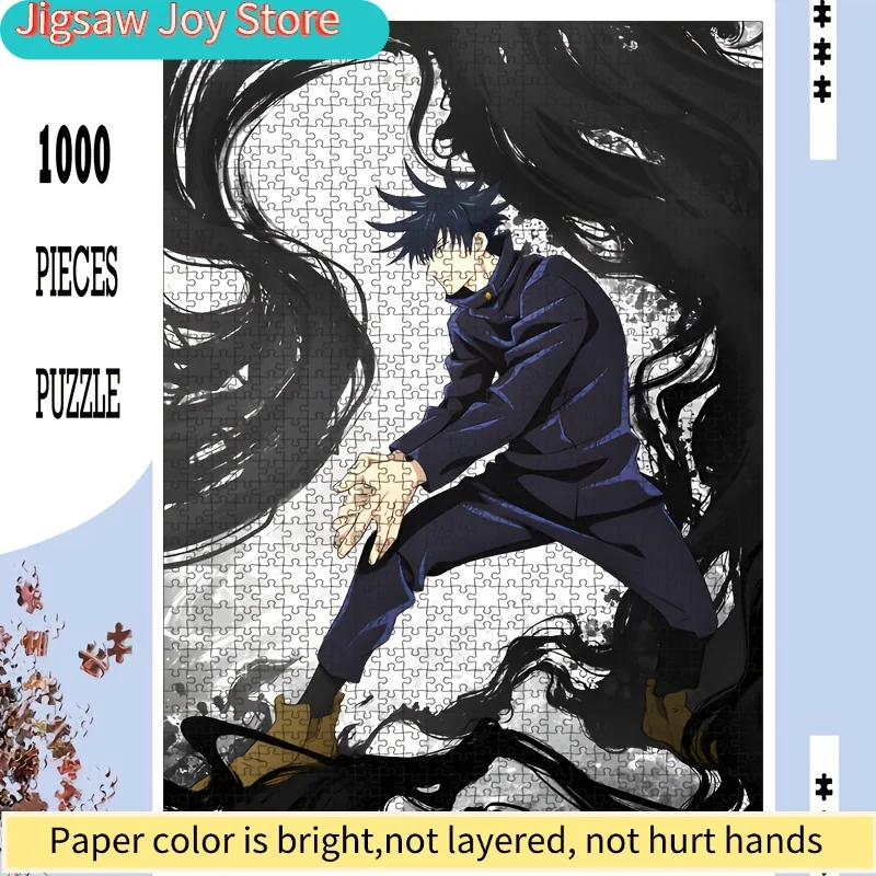 

1 Box of Popular Anime Character Puzzle, 50*70cm/19.7*27.6 Inches, Large-sized Vibrant Puzzle for Adults, DIY Fun, Suitable fo