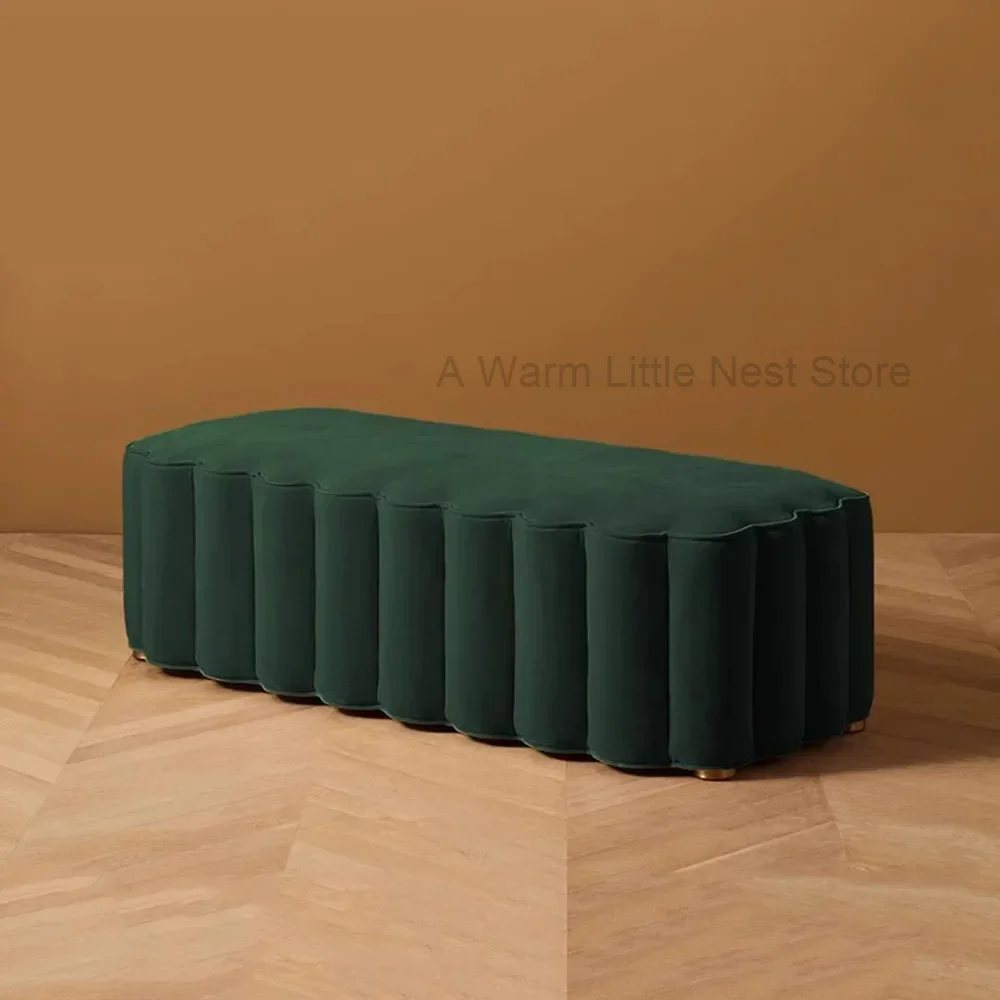 

Japanese Large Pedicure Stools Comfort Green Living Room Rectangle Foot Rest Stools Folding Industrial Mobilya Indoor Furniture