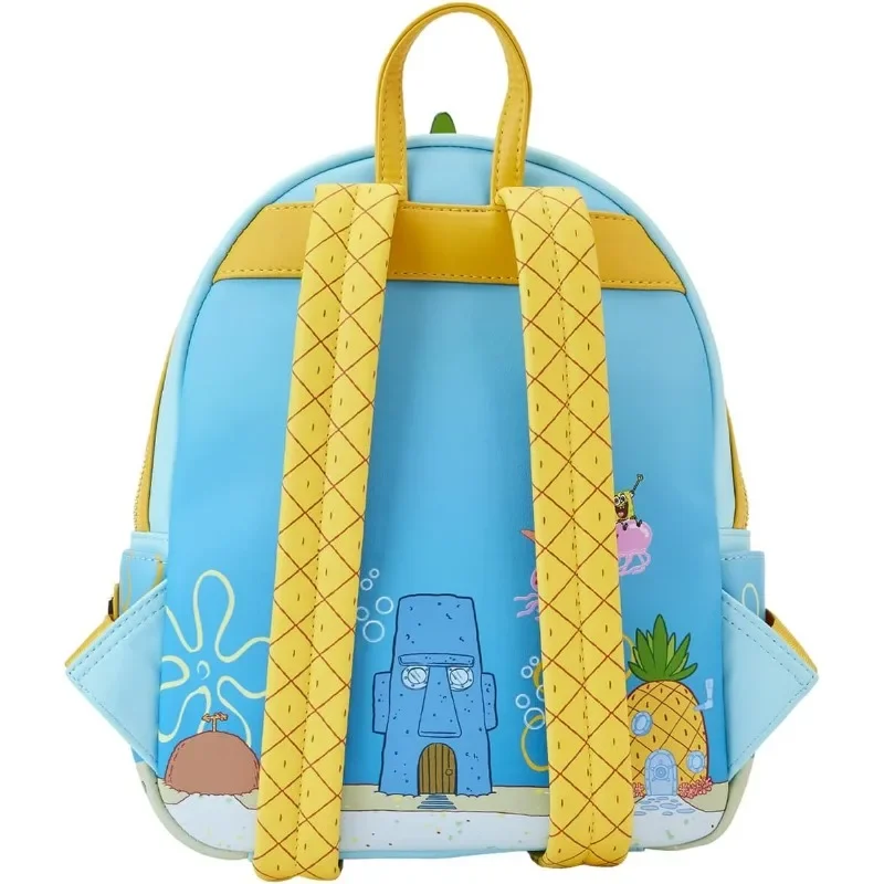 Loungefly Spongebobs Squarepants Pineapple House Mini Backpack for Women Confidential Bags