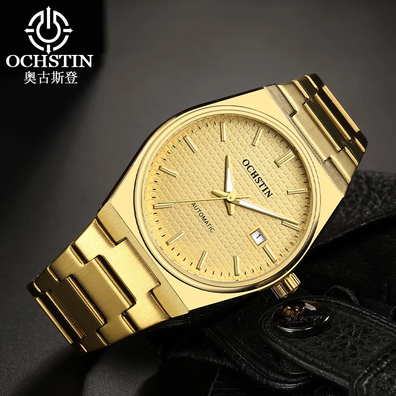 

OCHSTIN Automatic Mechanical Movement Watches Men‘s Stainless-Steel Strap Waterproof Luxury High-end Hot Sale Wristwatch