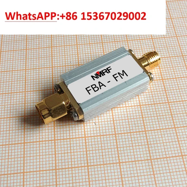 

88~ 108MHz LC band-stop filter, dedicated attenuator for FM radio signal, SMA interface