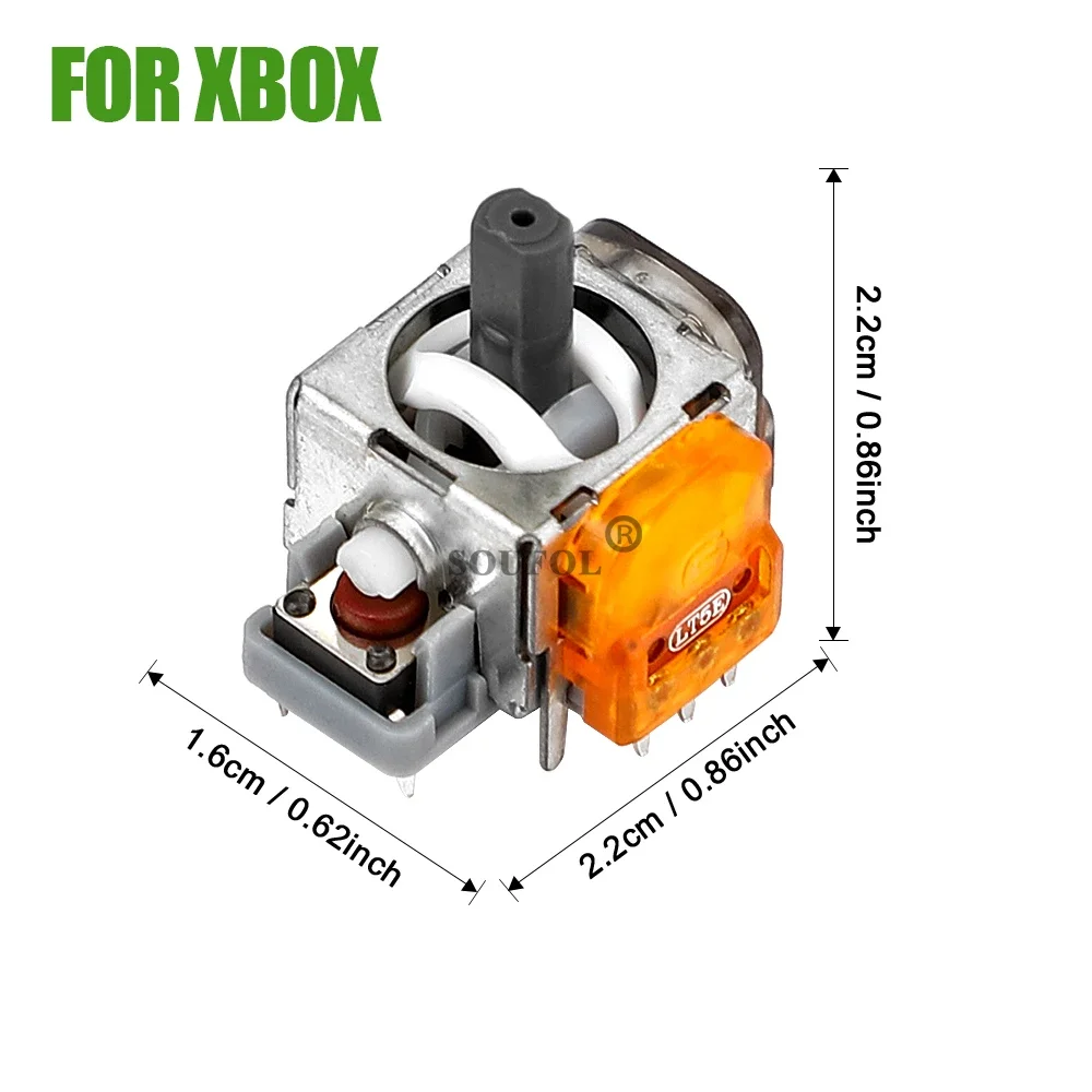 2/4/10PCS 3D TMR Effect Joystick Module Gaming Voor Analoge Sensor Controller Thumb Stick voor PS5/PS4/Xbox/Schakelaar Pro