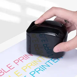 Portable Handheld Inkjet Printer DIY Mobile Phone Custom Content Printer Permanent Ink Printer for Logo Tattoo 300dpi