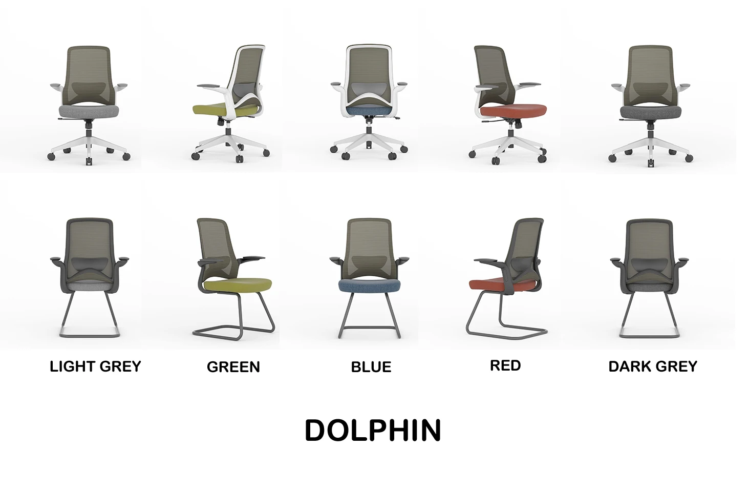 Design Rotating 180 Degree Reclining Furniture Luxury Mesh Executive Staff Office Chair Modern