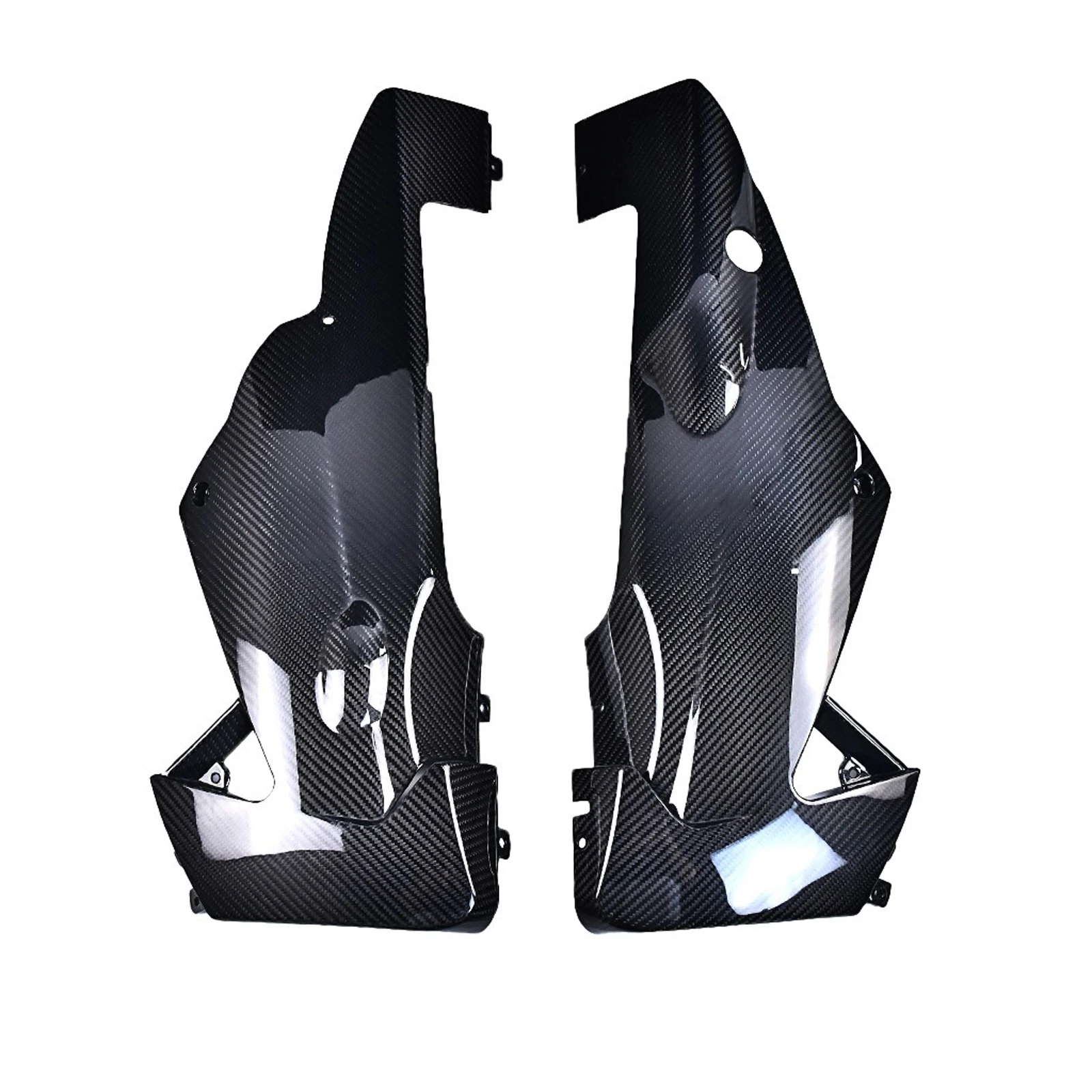 

Carbon Fiber Motorcycle Belly Pan Fairing Lower Bottom Side Protector Cover Cowl For Aprilia RSV4 2016 2017 2018 2019 2020