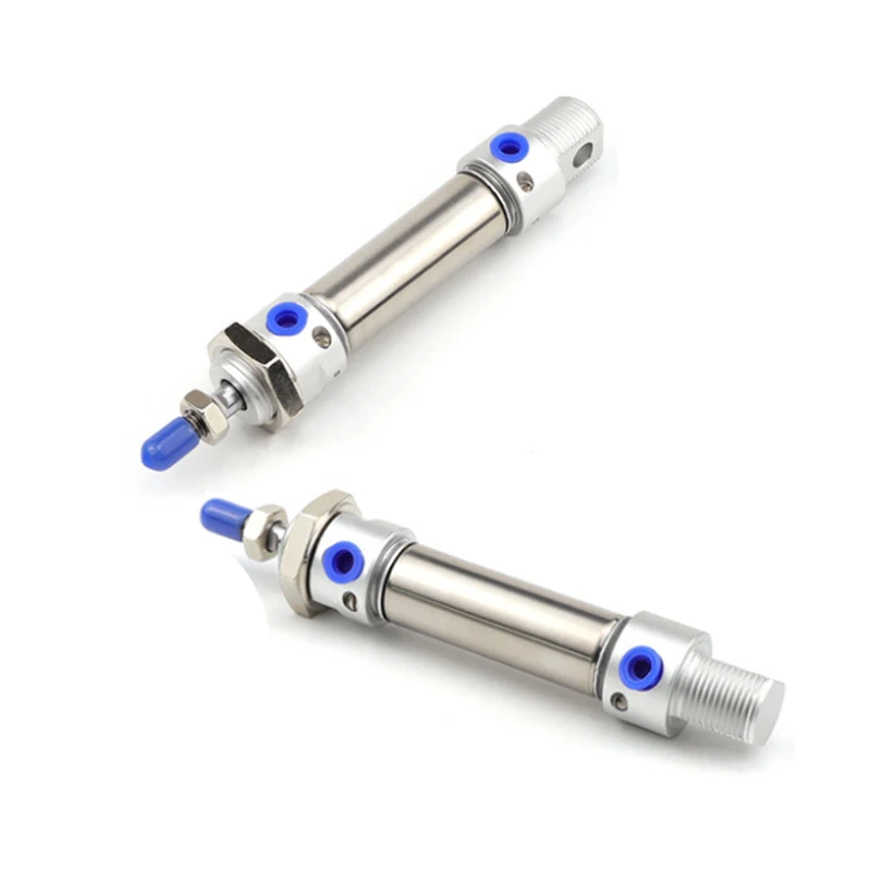 MAC40*25/50/75/100/150/200/250/300/400/450/500-S-CA High Quality Stainless Steel Mini Cylinder With Air Buffer MAC40X150