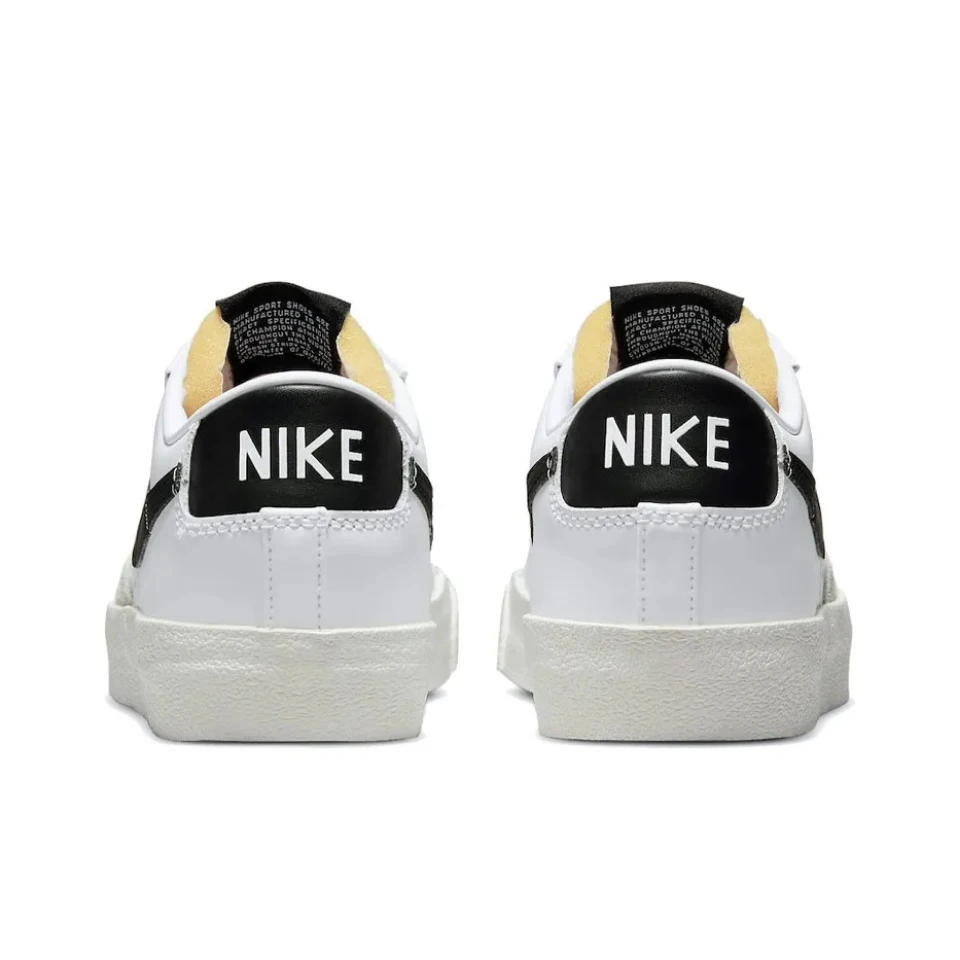 Nike Blazer Low 77 mężczyźni kobieta buty na deskorolkę na co dzień klasyczne oryginalne skórzane antypoślizgowe wygodne płaskie tenisówki sportowe