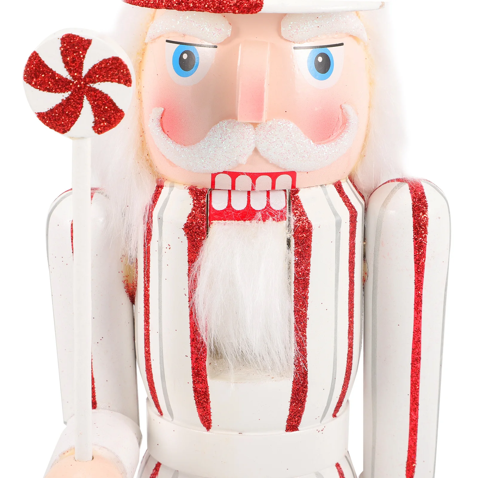 

Wooden Christmas Nutcracker Table Ornament Walnut Soldier Style Desktop Xmas Nutcracker Decoration Xmas Decor Window Decor