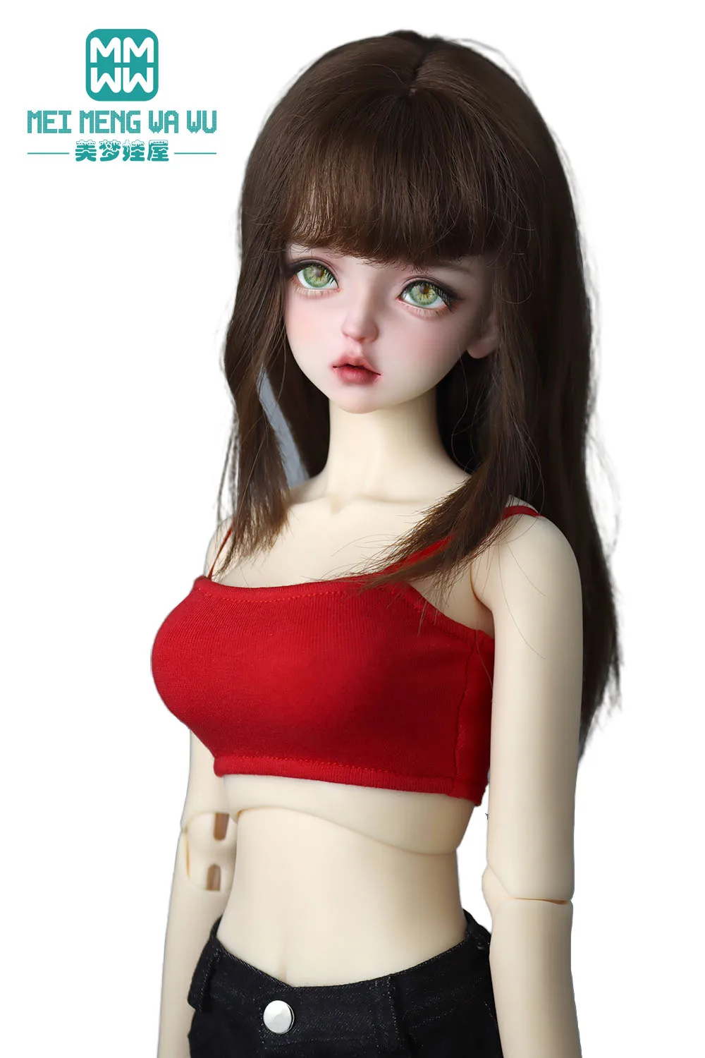 1/3 60cm DD SD BJD Puppenkleidung Spielzeug Gelenkpuppen Mode-Trägertop T-Shirts Geschenk für Mädchen – Detail 31