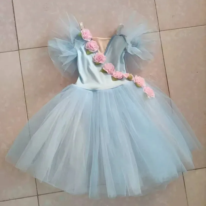 

Kids Ballet Leotards Casual Girls Ballet Dance Costumes Outfits Clothing Girl Dress Tutu Vestidos Summer Party Baby Dresses