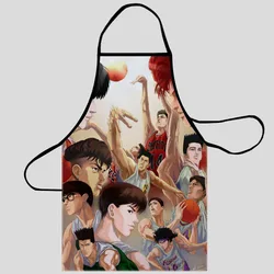 Custom Slam Dunk Apron Dinner Party Cooking Apron Adult Baking Accessories Waterproof Fabric Printed Cleaning Tools