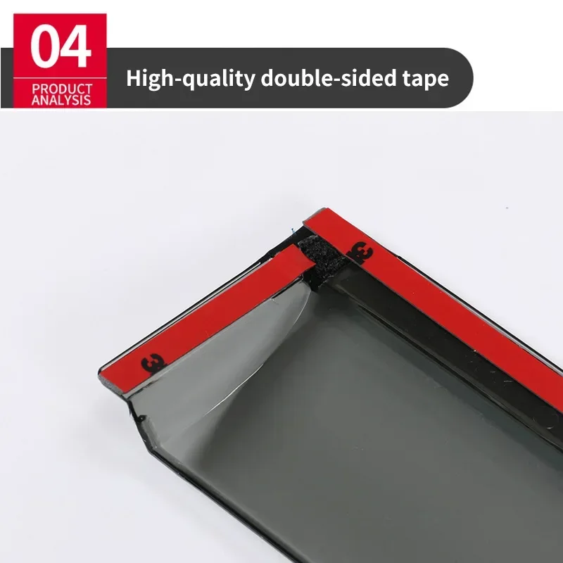 Fit for 2011-2016 HYUNDAI i25 Accent Window visor Car Sun Rain Guard Vent Shade Deflector Wind Weathershield Moulding Trim