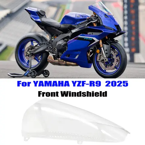 For Yamaha YZF R9 YZF-R9 2025 NEW Motorcycle Windshield Windscreen Wind Deflector Parts Motobike Accessories