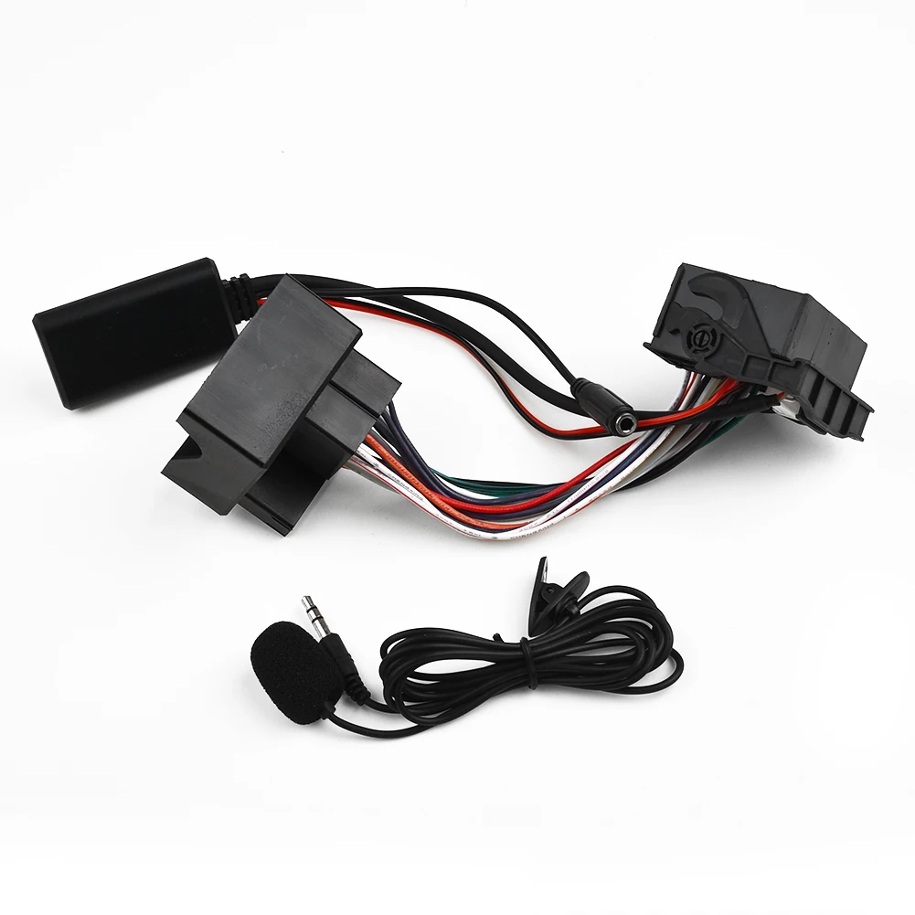 Car Audio Cable Adapter MIC For Mercedes for benz for aps NTG CD20 30/50 Radio Function Via-enabled Devices Car