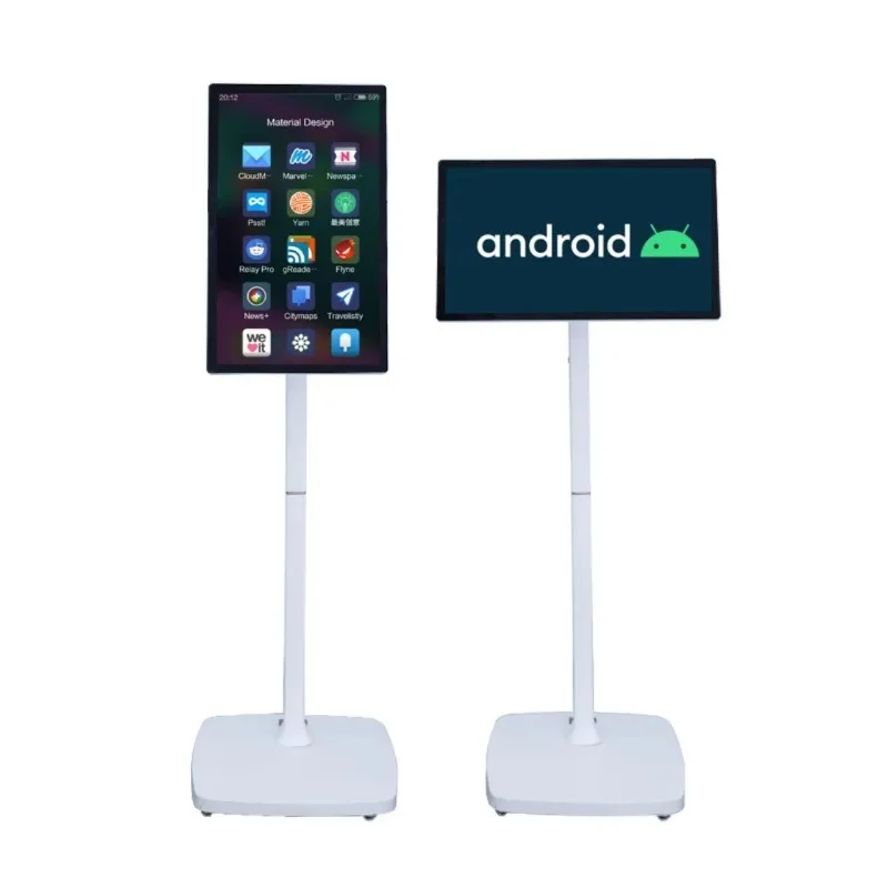 

21.5 23.8 27 32 Inches Portable Tv Capacitive Touch Android Smart TV With 4 8GB 64 128GB 13MP