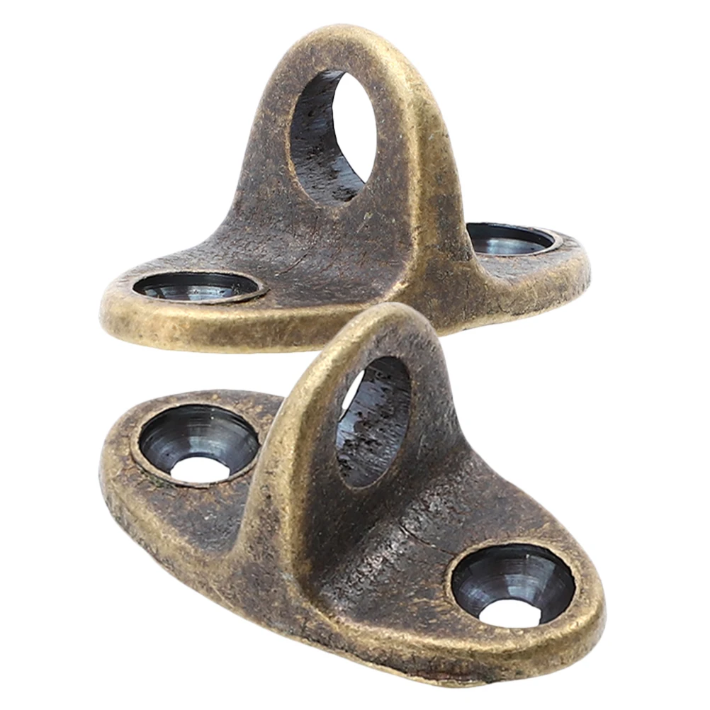 

2 Pcs Window Hook Base Brass Material Removable Household Accessories Reusable Home Office Garage Hardware Accessories