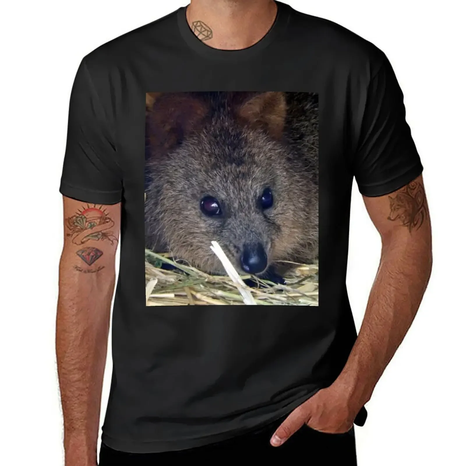 

Quokka T-Shirt summer clothes plus size clothes vintage mens t shirt graphic