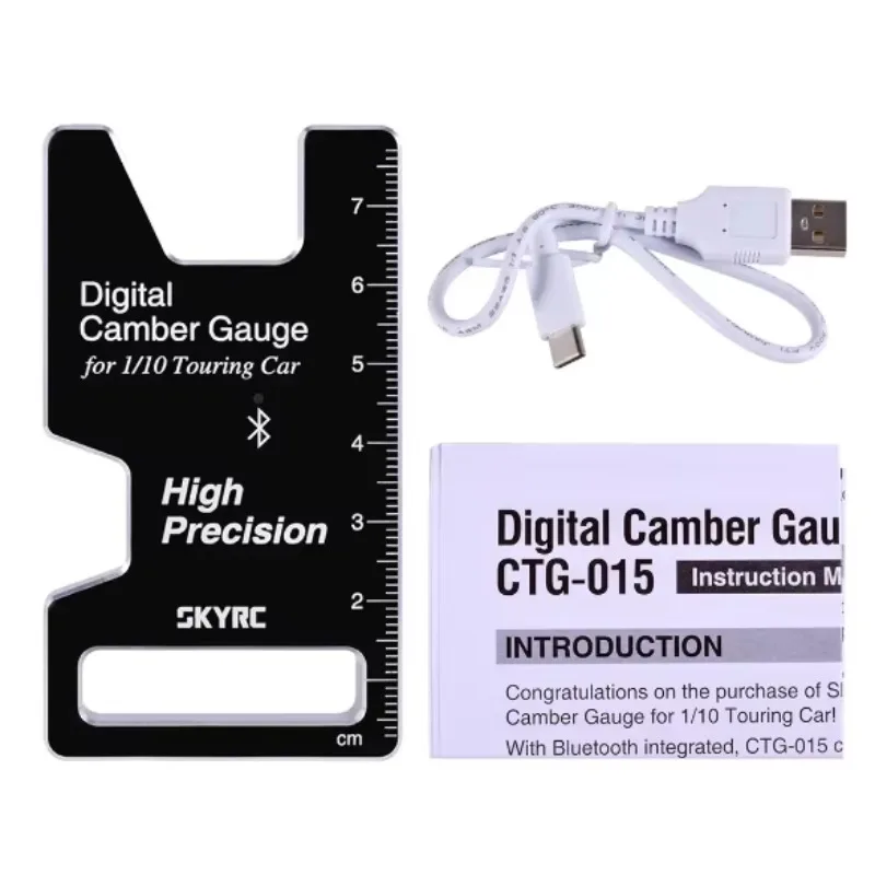 SkyRC CTG-015 Digital Camber Gauge for 1/10 & 1/8 RC Touring Car Wheels