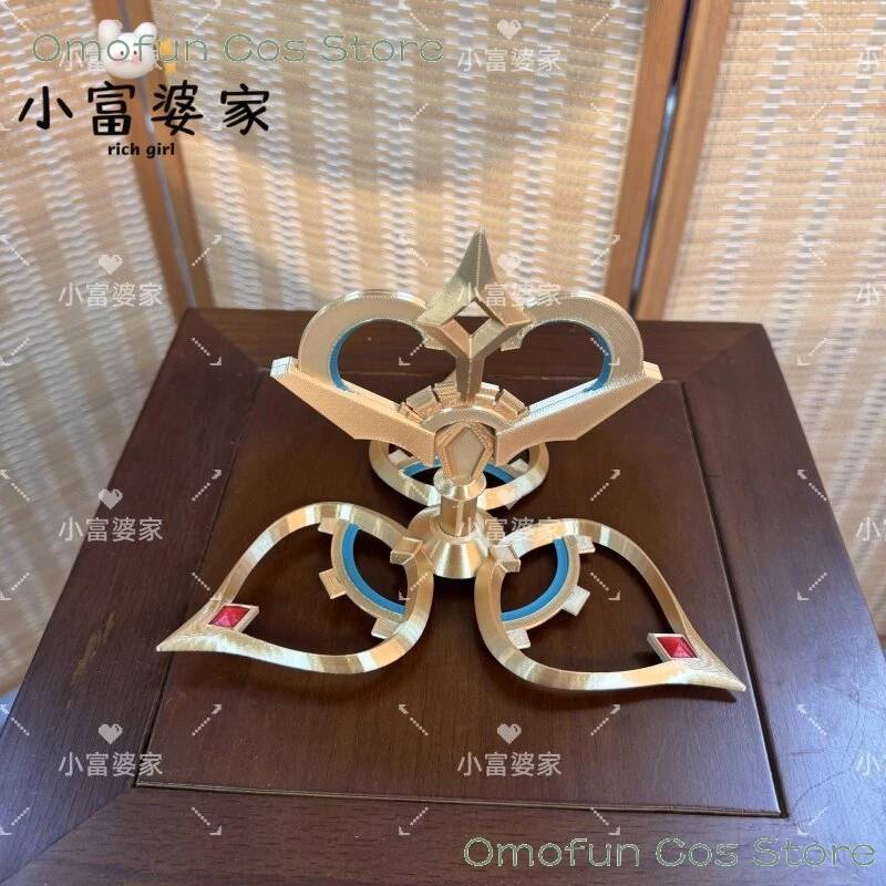 

Genshin Impact Sandrone Wind-up Rotating Marionette Prop – Manual/Motor Drive Decor Accessory for Halloween Party