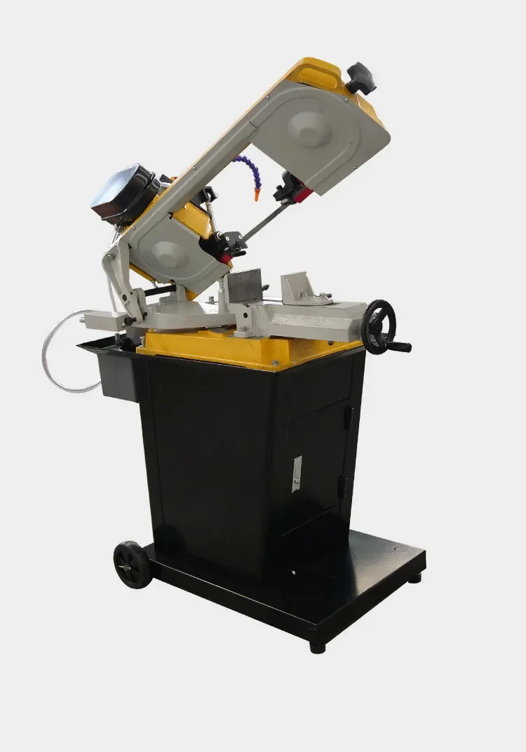 

Semi-automatic Metal Band Saw Machine Small Desktop Vertical and Horizontal Micro Cutting Machine Stainless Steel Machine