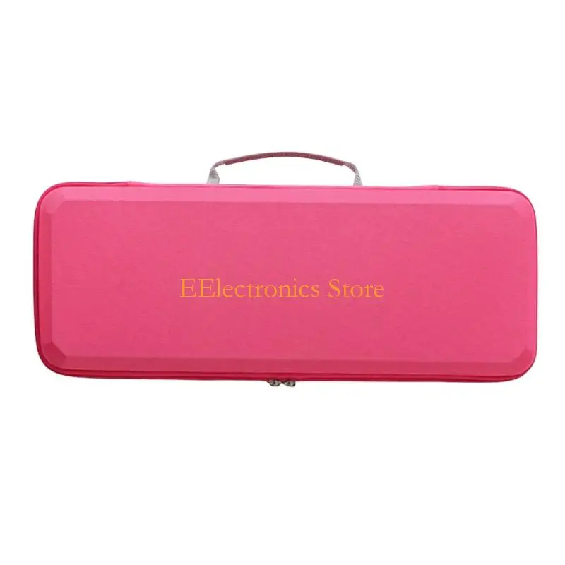 B03C Portable Keyboard and Mouse Case with Divided Interior Storage Box Bags