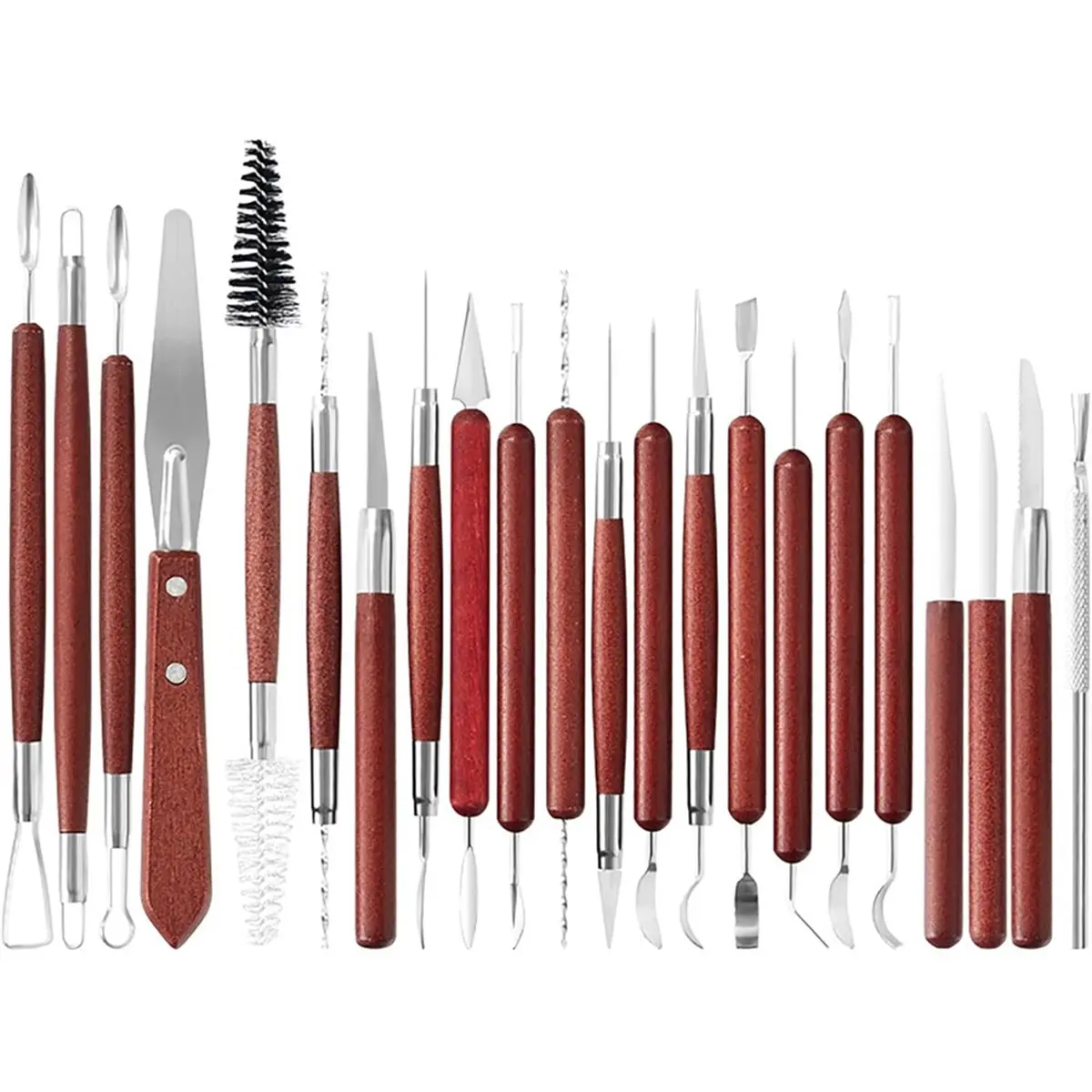 HITL 22-Piece Clay Sculpting Tools Set Perfect for Polymer Air Dry Modeling Clay Beginners & Professionals Ideal for DIY
