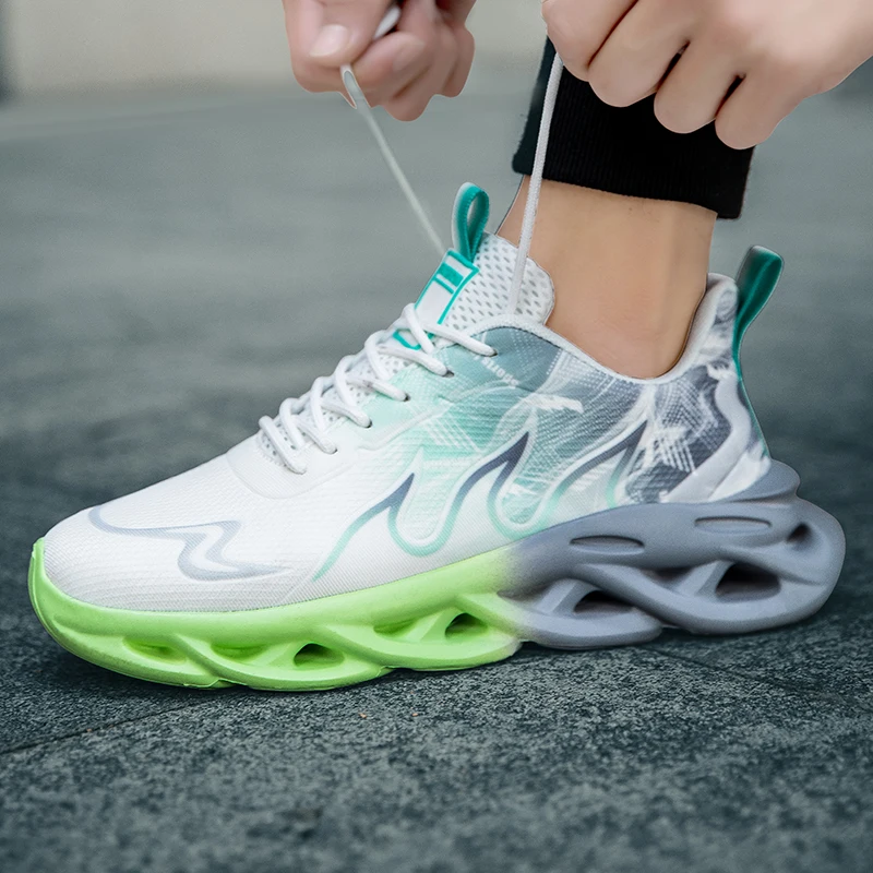 Chaussures de tennis pour hommes, baskets respirantes et confortables, chaussures décontractées, chaussures de tennis de luxe, collection été 2025_voghion.com