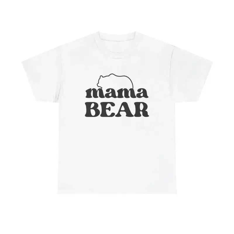 Mama Bear T Shirt cute mother s mom day gift women s family support retro cool