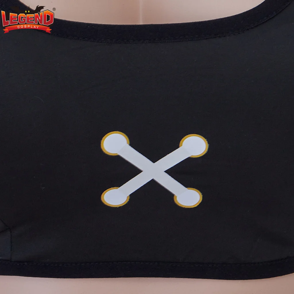 في المخزون لعبة LOL Jinx تأثيري حلي الفتيات Jinx الصيف الشاطئ المحاصيل الأعلى السراويل ملابس السباحة النساء لعبة مثير ثوب سباحة مثير الزي