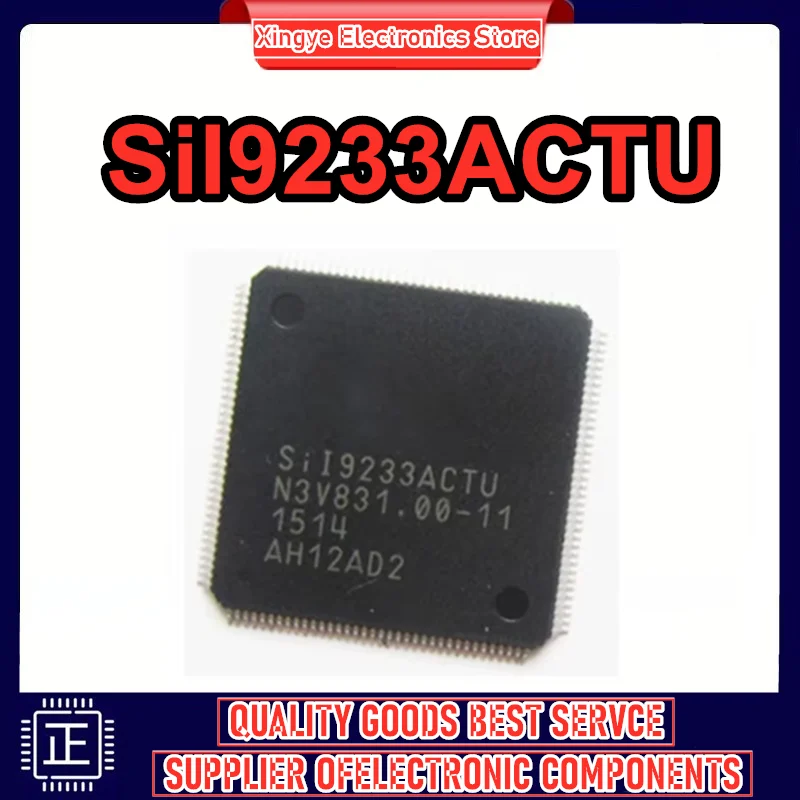 

SiI9233ACTU SIL9233ACTU SI19233ACTU TQFP144 микросхема 100% новый оригинал на складе