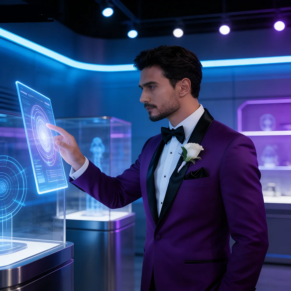 

Marfim Смокинг Рубашка для Мужчин Тонкий Крой Свадебная Церемония Курение Джентльменский Костюм Сплошной Цвет Мужской Ternos Fe Trajes Para Hombre