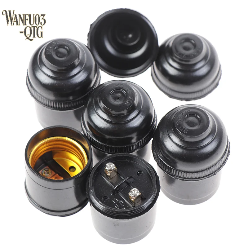 

5x E27 4A Ретро держатель лампы подвесной Эдисон винтовая крышка цоколь фитинги