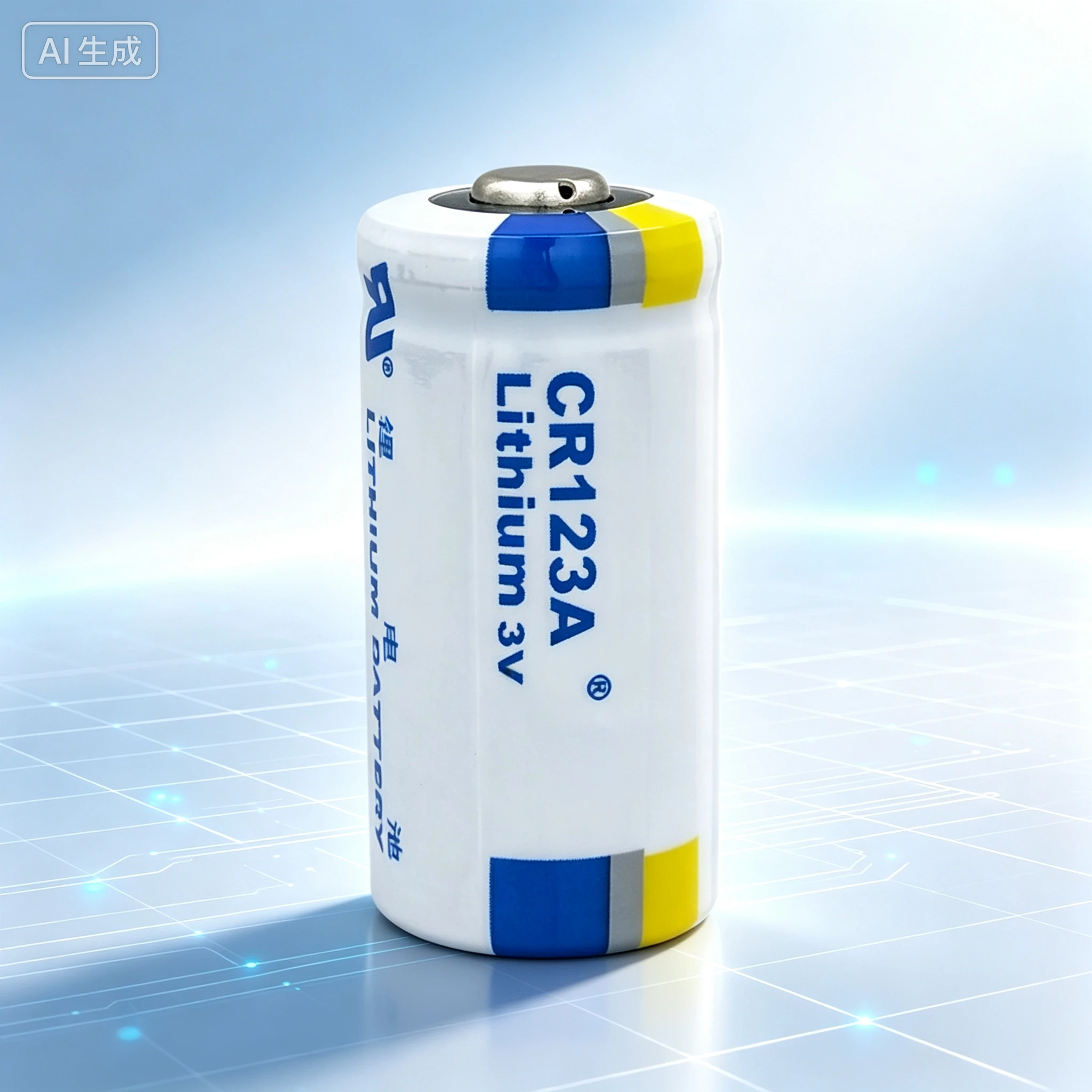 for CR123A 3V Lithium Battery For Patrol Detector Water Meter  5pcs